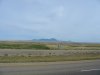 A mountain where one shouldn't be.  Montana.
