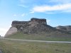 Some nice highway side mountains in Wyoming.
