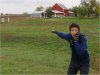 My sister Margaret told me to take some pictures of the wildlife along the trip.  Ian is surprised by what he sees here.
