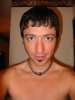 I thought I would give you a close up of how I look when I don't have crazy messed up hair from biking.  Here you go.  Man, I see what the chicks dig in me.