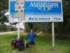 Pj at the Mississippi Border.